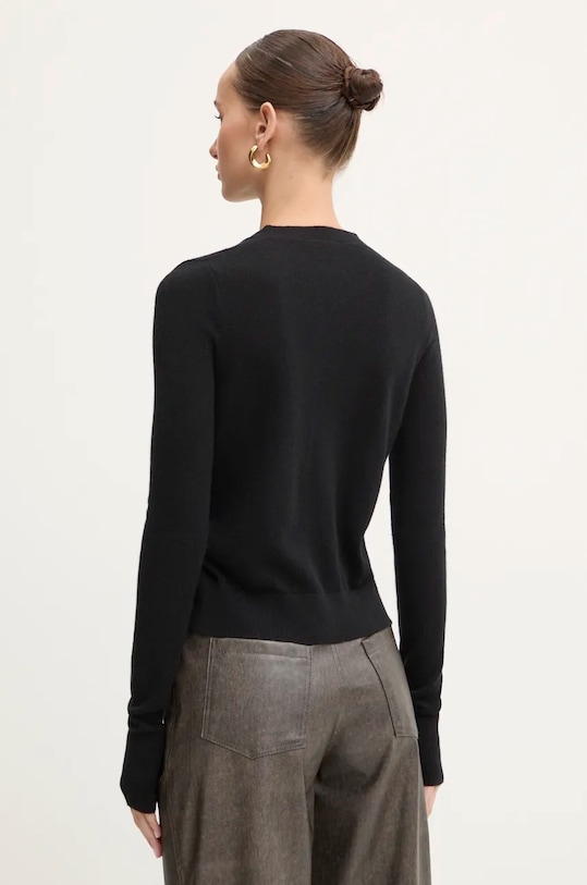 Одежда Шерстяной кардиган Diesel M-ARTE A13015.0GEAY чёрный