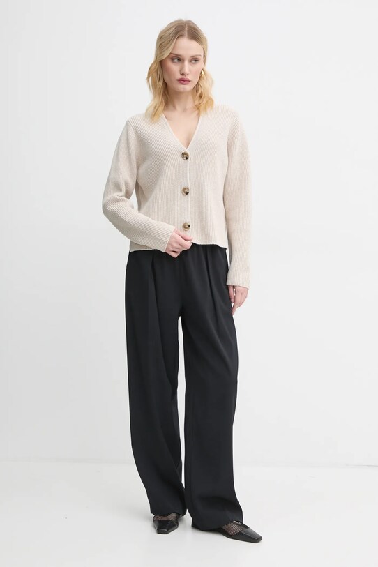 Хлопковый кардиган Marc O'Polo B01605961069 бежевый AA00