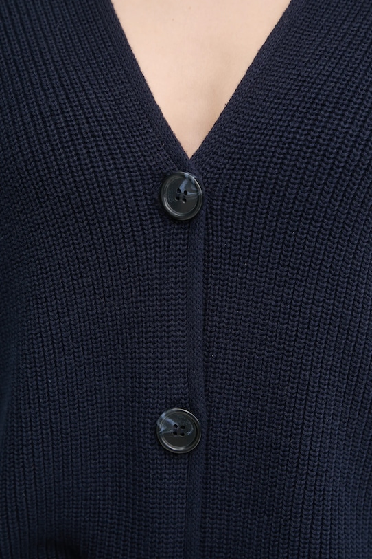 Хлопковый кардиган Marc O'Polo B01605961069 тёмно-синий