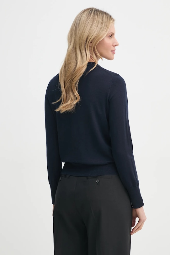 Oblečenie Vlnený sveter Filippa K 28920.FK tmavomodrá