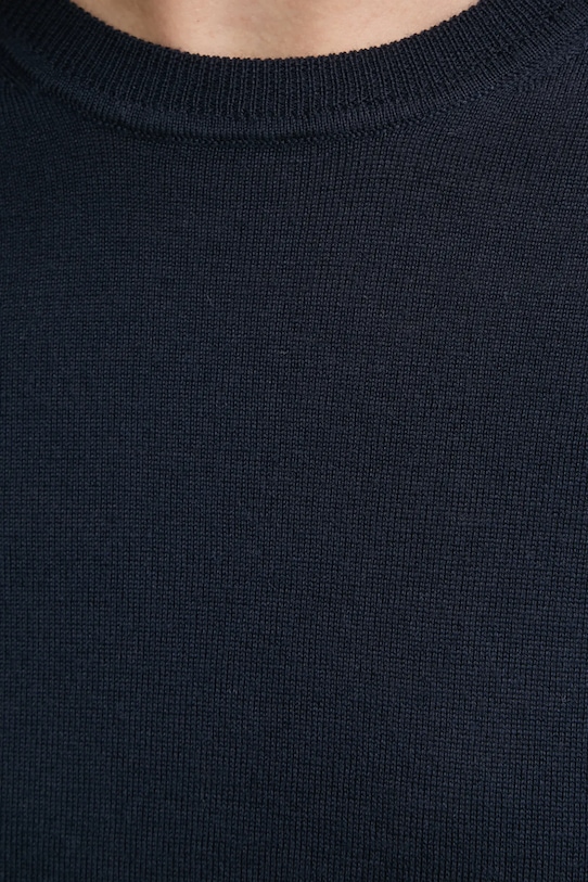 Vlnený sveter Filippa K 28920.FK tmavomodrá