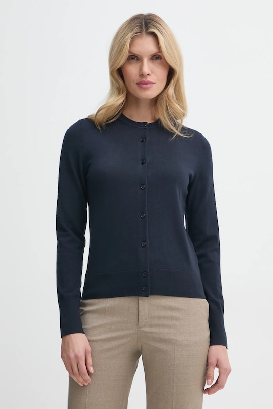 Filippa K cardigan din lana uni bleumarin 28921.FK