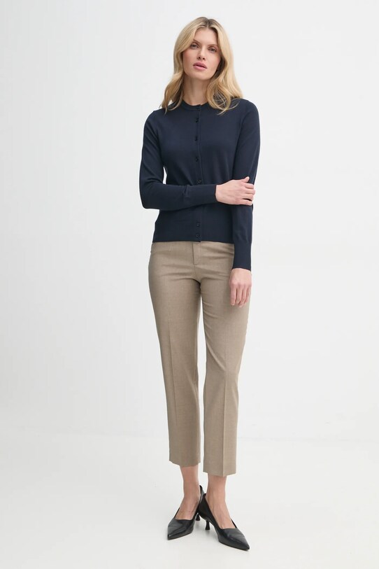 Filippa K cardigan din lana 28921.FK bleumarin AA00