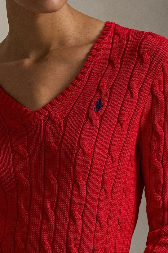 Polo Ralph Lauren sweter czerwony 211971870