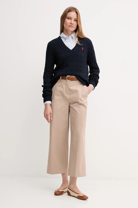 Свитер Polo Ralph Lauren 211971870 тёмно-синий AA00