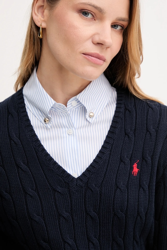 Свитер Polo Ralph Lauren тёмно-синий 211971870