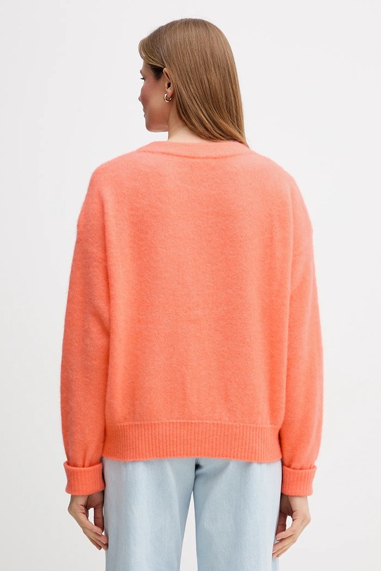 Odzież American Vintage sweter wełniany VITO18E pomarańczowy