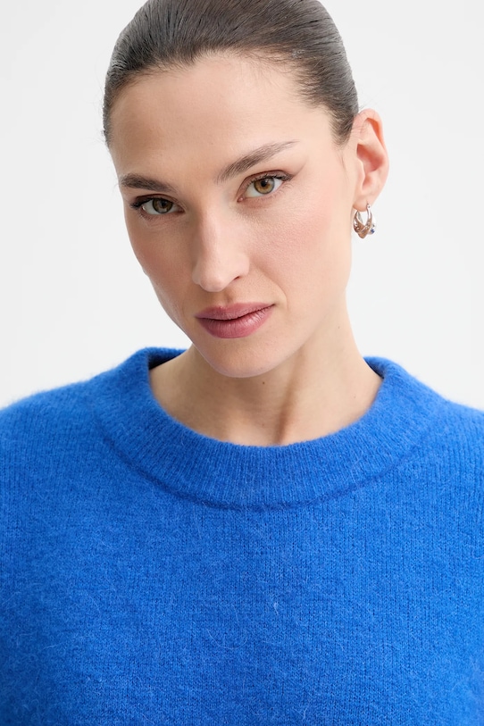 American Vintage sweter wełniany fioletowy VITO18E