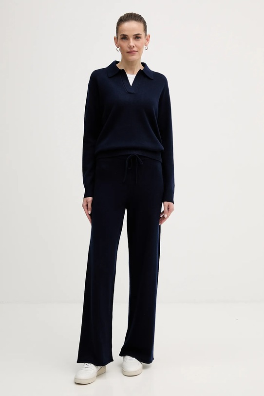 MC2 Saint Barth sweter wełniany EZE0003 granatowy AA00