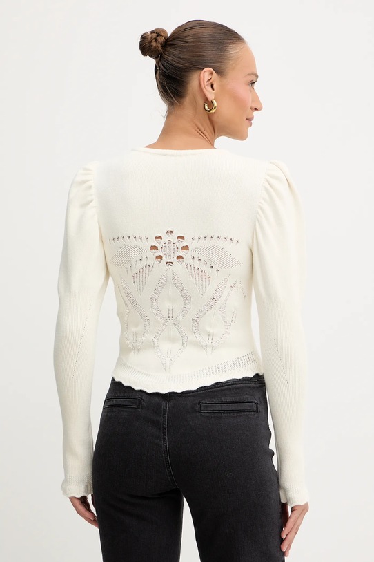 Одяг Светр із додаванням вовни Twinset 252TS3380 бежевий