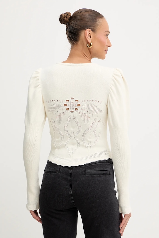 Одяг Светр із додаванням вовни Twinset 252TS3380 бежевий