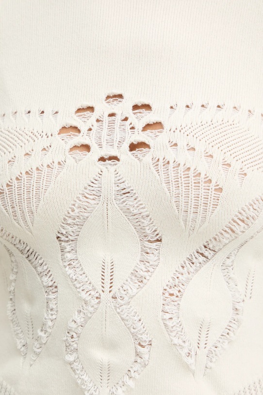 Светр із додаванням вовни Twinset 252TS3380 бежевий