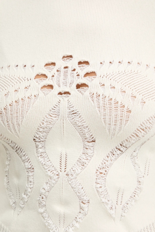 Светр із додаванням вовни Twinset 252TS3380 бежевий