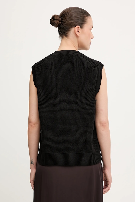 Одежда Хлопковая жилетка Marc O'Polo 5000006679 чёрный