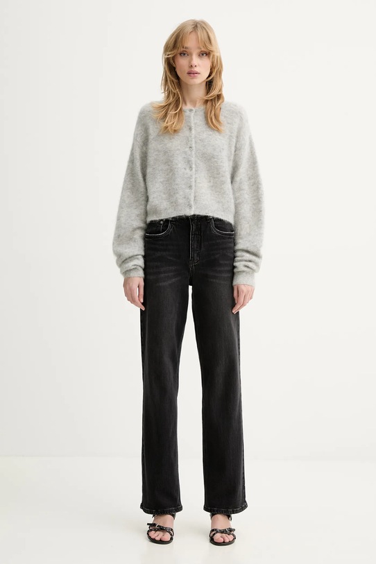 Gestuz kardigan z dodatkiem moheru Gzdebbie 10910935 szary AA00