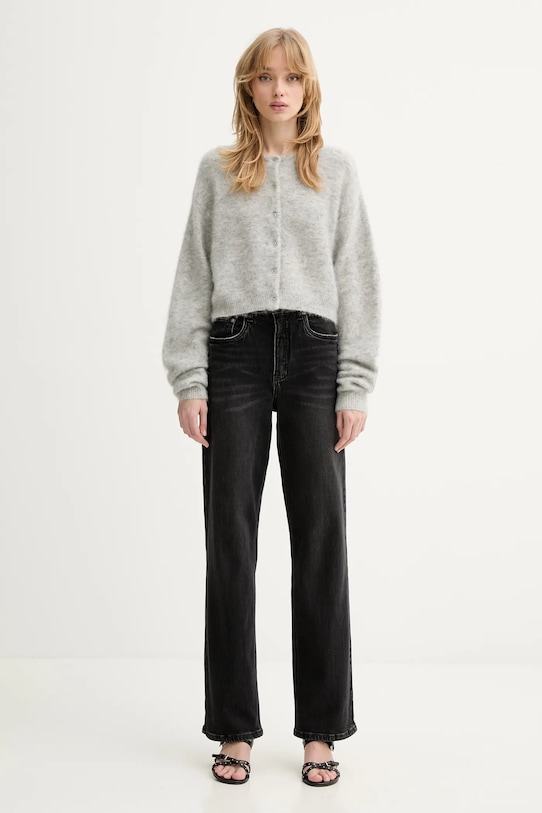 Gestuz kardigan z dodatkiem moheru Gzdebbie 10910935 szary AA00