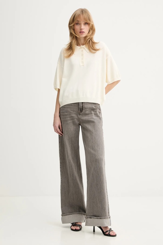 Gestuz sweter Gztalla 10910940 żółty AA00