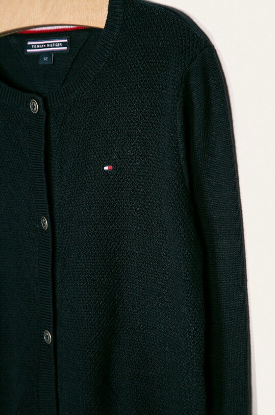 Dziewczynka Tommy Hilfiger - Kardigan dziecięcy 86-176 cm KG0KG03704 granatowy