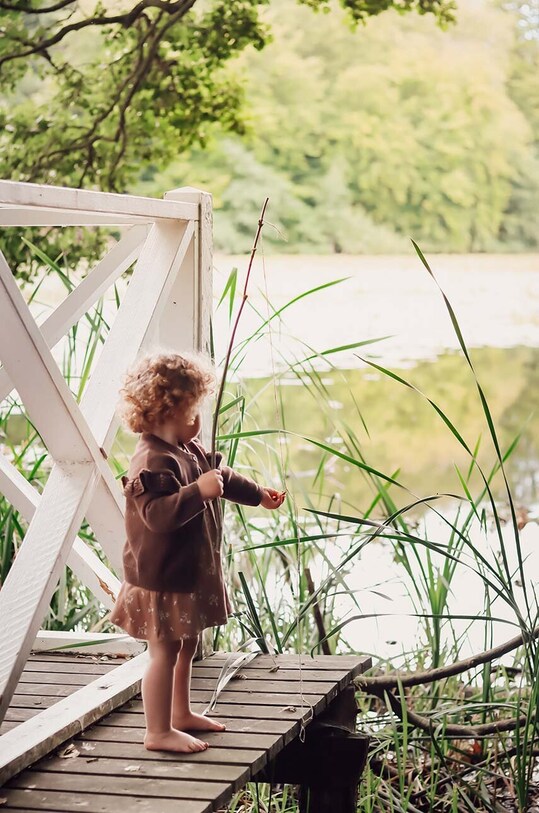 That's mine cardigan din bumbac pentru bebeluși FIC50 FIC50 maro AA00