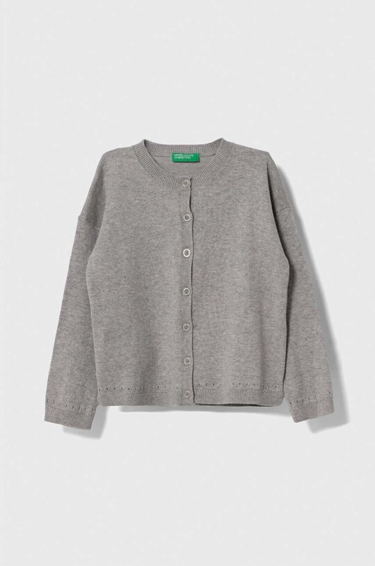 United Colors of Benetton cardigan copii uni gri 1194G5007.P.NOS