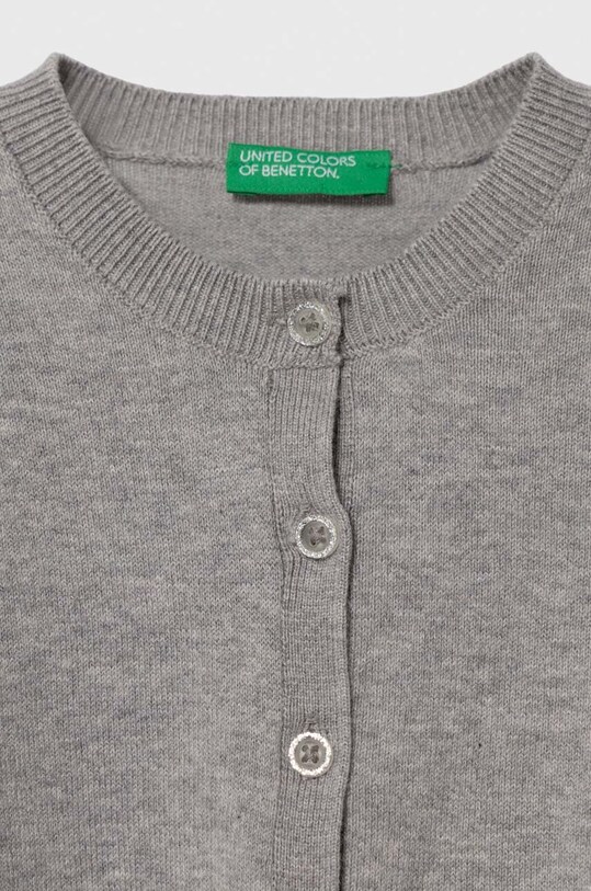 Fete United Colors of Benetton cardigan copii 1194G5007.P.NOS gri