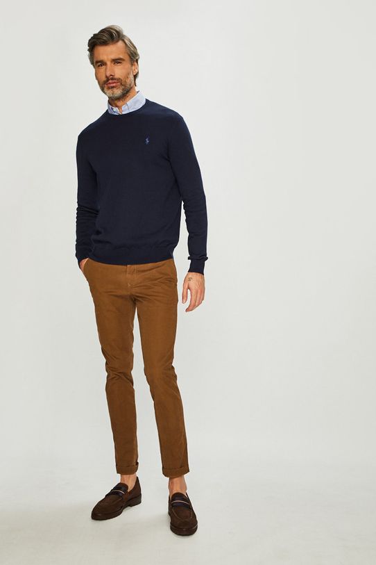 Polo Ralph Lauren - Sveter 710684957001 tmavomodrá AA00