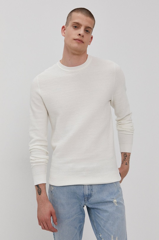 Jack & Jones - Pulover grosime medie bej 12157344