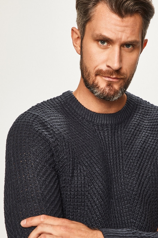 Jack & Jones - Sveter tmavomodrá 12161359