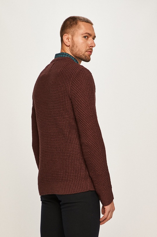Odzież Jack & Jones - Sweter 12161359 bordowy