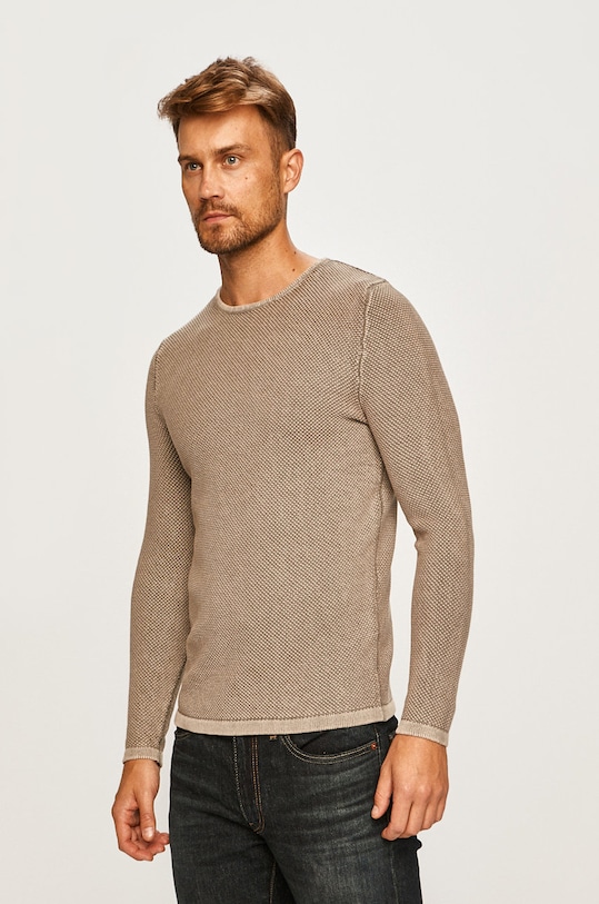 Only & Sons - Sveter okrúhly sivá 22007422