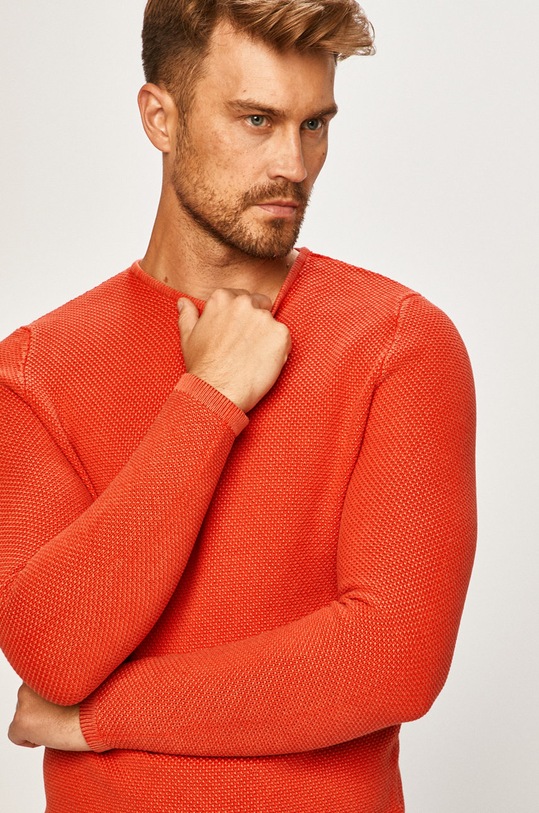 Only & Sons - Svetr kulatý oranžová 22007422