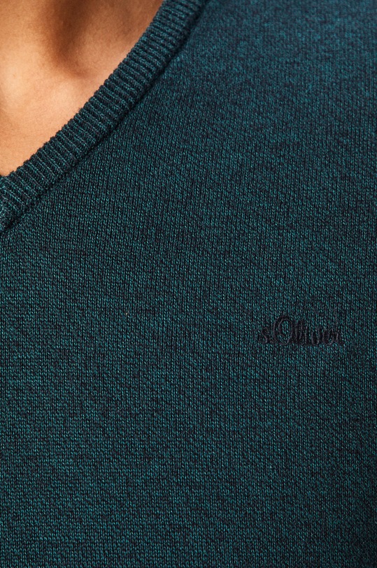 s. Oliver - Πουλόβερ 03.899.61.5233 τιρκουάζ