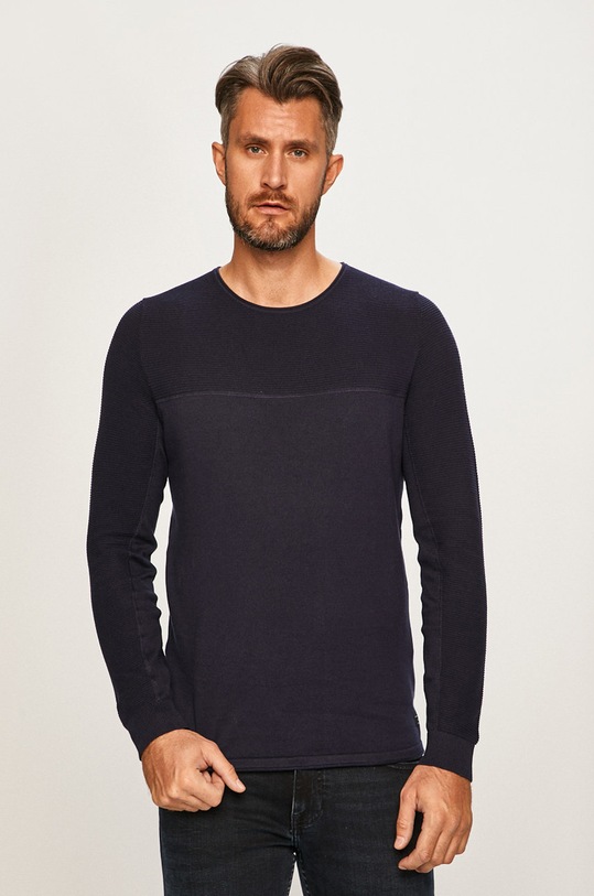 s. Oliver - Sveter okrúhly tmavomodrá 03.899.61.5235