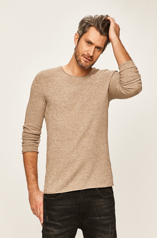 Selected Homme - Pulover subtiri bej 16062814