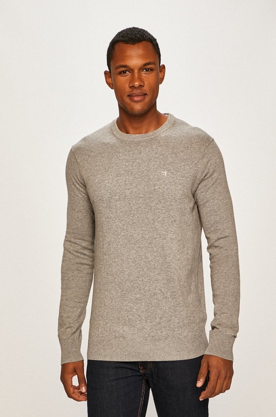 Scotch & Soda - Sweter okrągły szary 153663