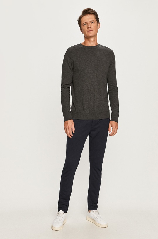 Selected Homme - Sweter 16074682 szary AA00