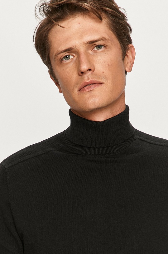 Selected Homme - Sweter 16074684 czarny