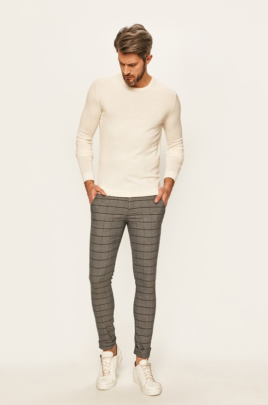 Tailored & Originals - Sweter 7192606.790050 beżowy AA00