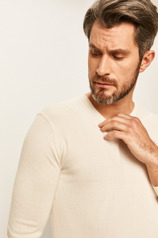 Tailored & Originals - Pulover bej 7192606.790050