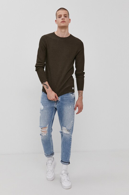Premium by Jack&Jones - Sweter 12179861 zielony AA00