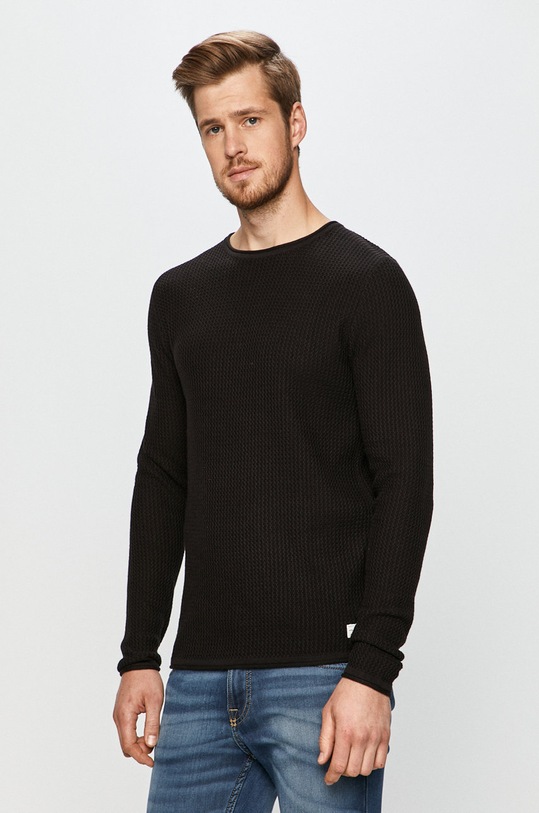 Premium by Jack&Jones - Sveter okrúhly čierna 12179861