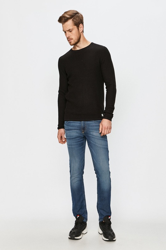 Premium by Jack&Jones - Sveter 12179861 čierna AA00