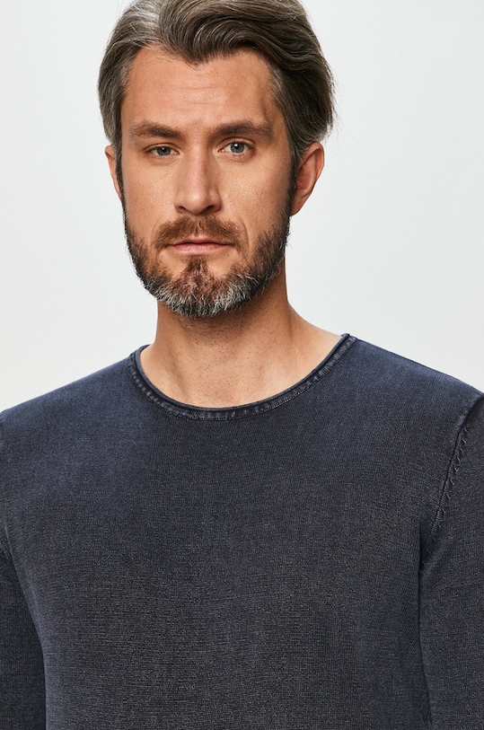 Jack & Jones - Sweter granatowy 12174001