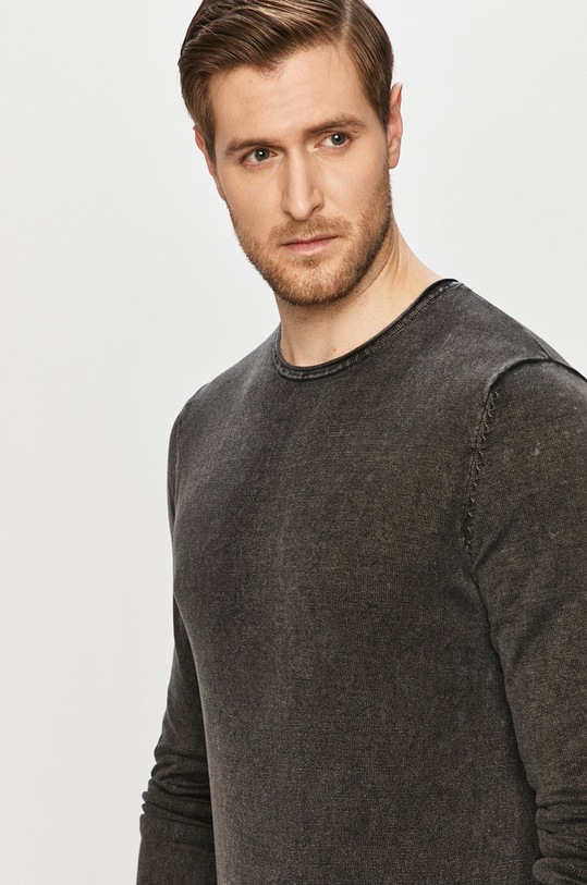Jack & Jones - Sweter 12174001 szary 12174001