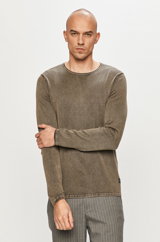 Jack & Jones - Sweter zielony 12174001