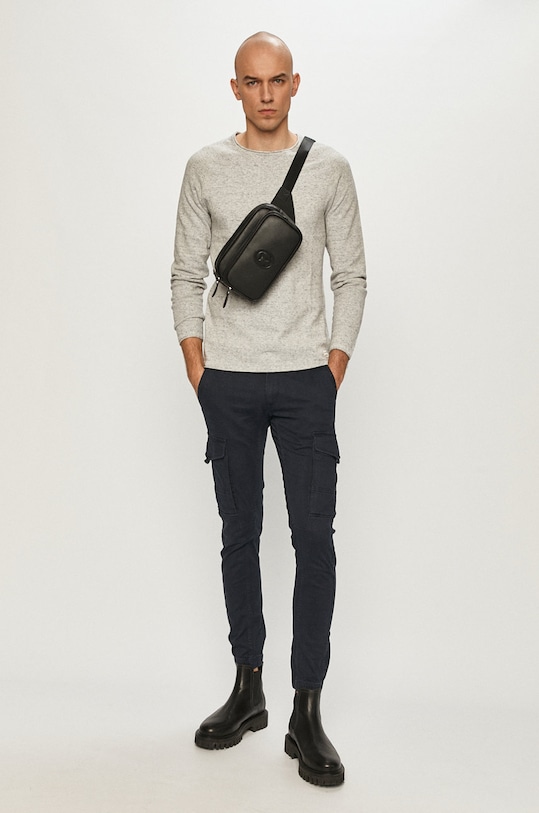Jack & Jones Sweter 12157321 szary AA00