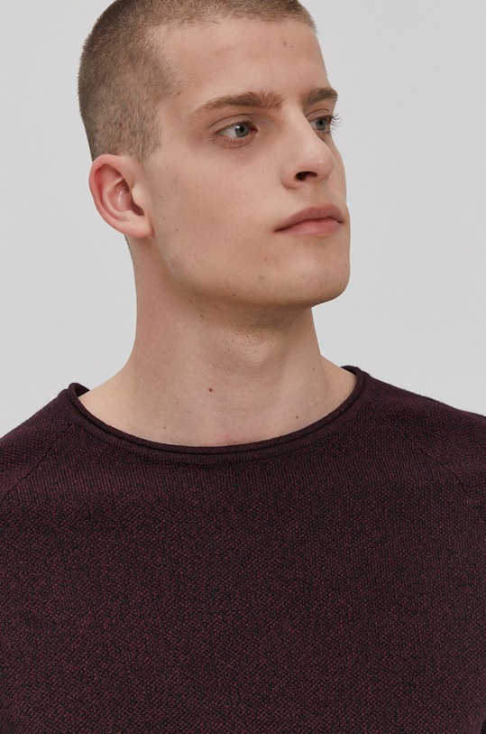 Jack & Jones Sweter fioletowy 12157321