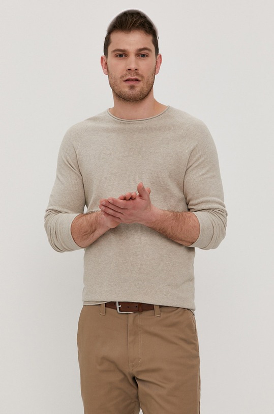 Jack & Jones Sweter pozostałe szary 12157321