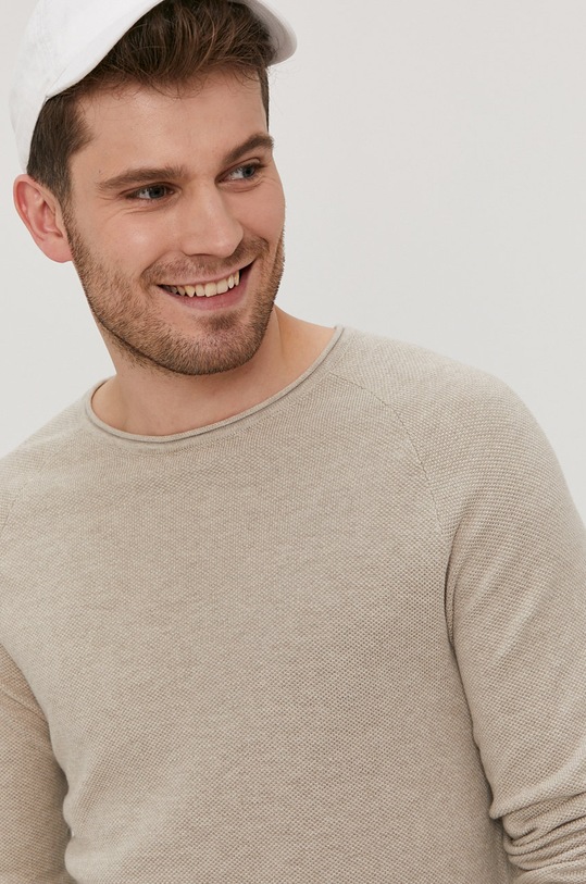 Jack & Jones Sweter szary 12157321