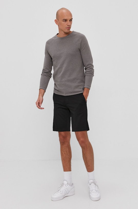 Jack & Jones Sweter 12157321 szary AA00